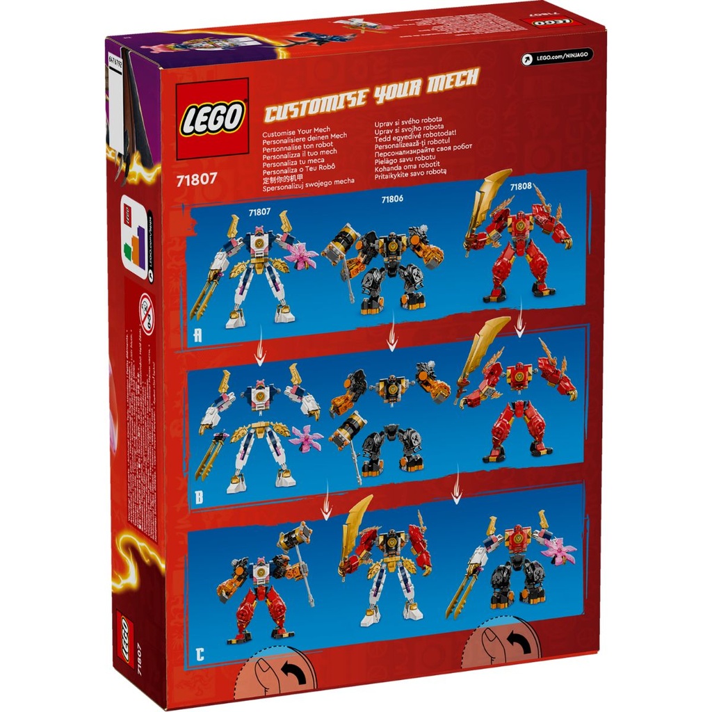 LEGO 71807 Ninjago Sora's Elemental Tech Mech | My Toy Shop